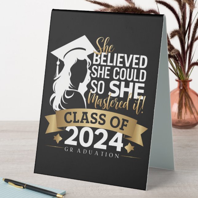 She Believed She Could So She Mastered It 2024 (In SItu (Table))