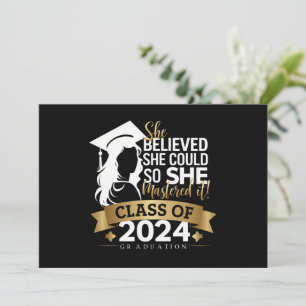 She Believed She Could So She Mastered It 2024 Announcement