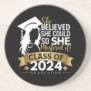 She Believed She Could So She Mastered It 2024 Coaster