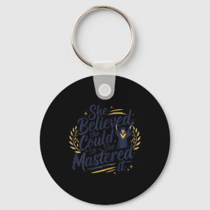 She Believed She Could So She Mastered It 2025 Sen Key Ring