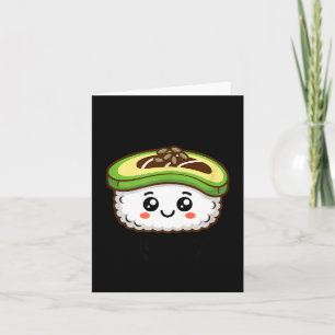 She Believed She Could Sushi Did, Funny Food Pun C Card