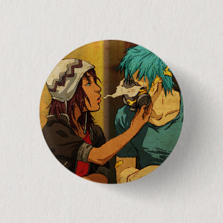 She Blows My Amplifier 3 Cm Round Badge