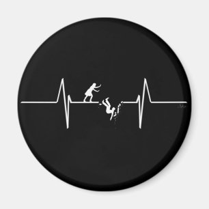 She Broke My Heart Beat Magnet