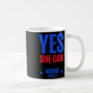 She Can 2024 Election President Kamala Harris 1 Coffee Mug