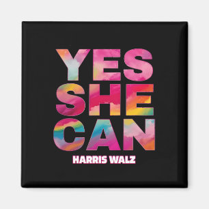 She Can Harris Wheimer 2024 Magnet