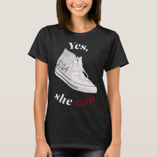 She Can Kamala Harris 2024 Elections  T-Shirt