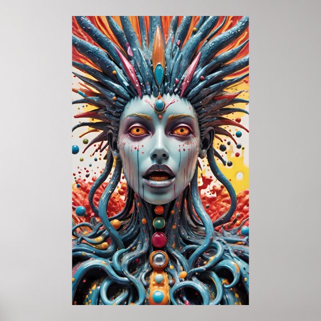 She Caught Somebody Rubbing Her Panic Button Poster (Front)