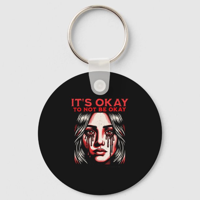 She Cries  Key Ring (Front)