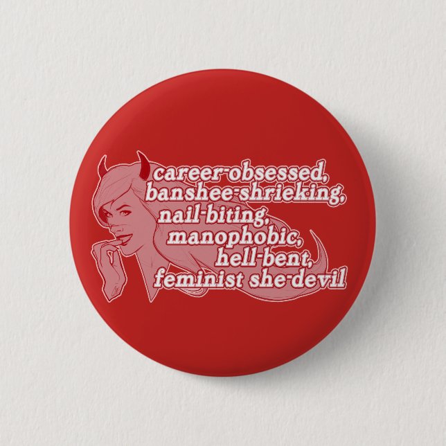 She-Devil Button (Front)