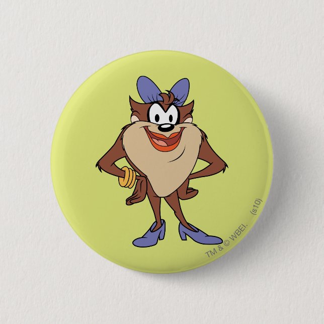 She-Devil in Colour 6 Cm Round Badge (Front)