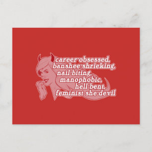 She-Devil postcard