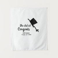 She did it congrats graduation add student name ye