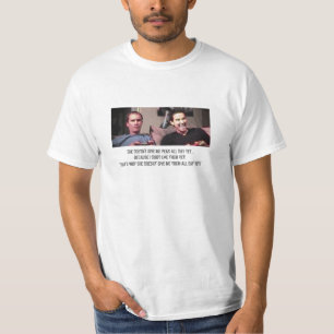 “She Doesn’t Give Me Peas All Day Yet!” T-Shirt
