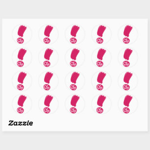 She Exclamation Stickers