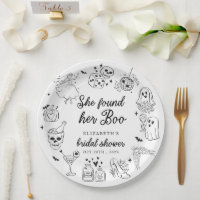 She Found Her Boo Ghost Floral Bridal Shower