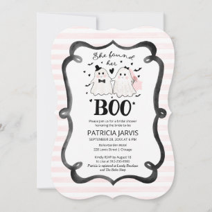 She Found Her Boo Halloween Bridal Shower Invitation