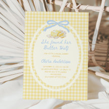 She Found Her Butter Half Bridal Shower