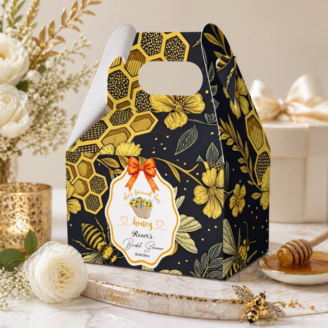 She Found Her Honey Bridal Shower   Favour Box (Creator Uploaded)