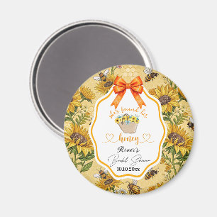 She Found Her Honey Bridal Shower Favour Magnet
