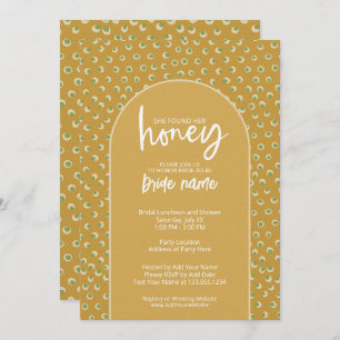 She Found Her Honey - Bridal Shower Invitation