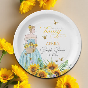 She Found Her Honey Bridal Shower   Paper Plate