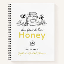 She found her Honey Hand-drawn Bridal Shower