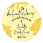 She Found Her Honey! Honeybee Bridal Favour