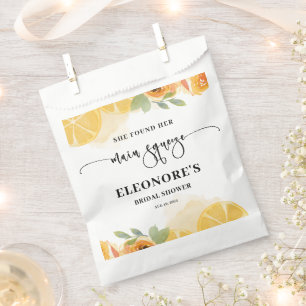 She Found her Main Squeeze Bridal Shower  Favour Bag