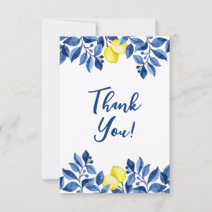 She Found Her Main Squeeze Bridal Shower Thank You Card