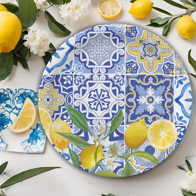 She found her main squeeze Bridal Shower Welcome  Paper Plate (Creator Uploaded)