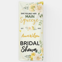 She Found Her Main Squeeze Elegant Bridal Shower 