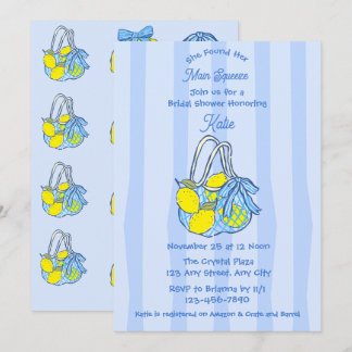 She Found Her Main Squeeze Invitations