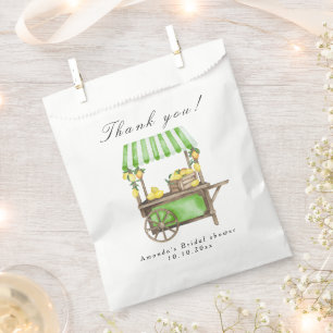 She Found Her Main Squeeze Lemon Bridal Shower Favour Bag