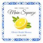 She Found Her Main Squeeze Lemon Bridal Shower