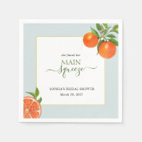 She Found her Main Squeeze Orange Bridal