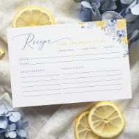 She Found Her Main Squeeze Recipe Card