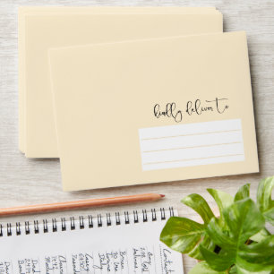 She Found her Squeeze Bridal Shower Envelope