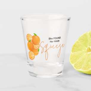 She Found Her Squeeze Bridal Shower Shot Glass