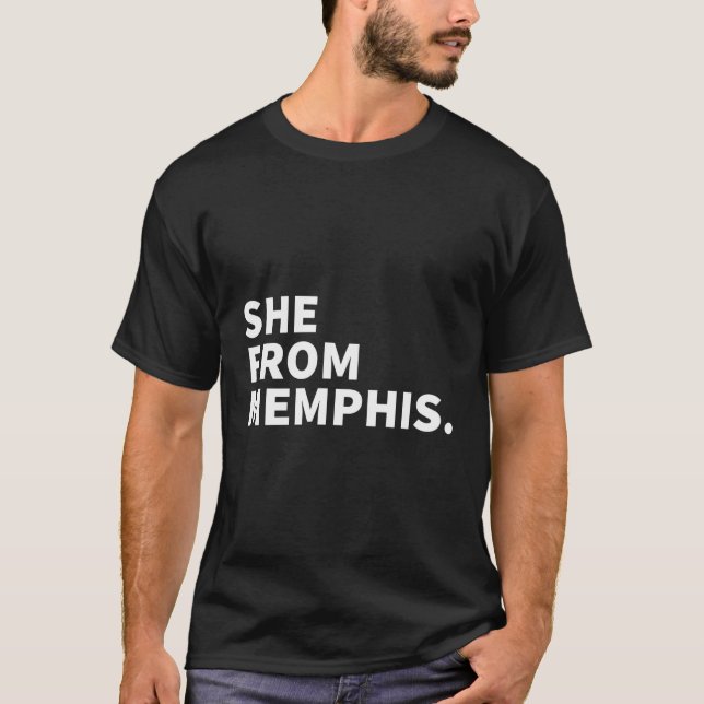She From Memphis T-Shirt (Front)
