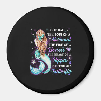 She Has The Soul Of A Mermaid Magnet