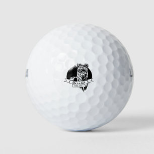 She is a bad alpaca mum golf balls