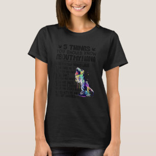She Is A Crazy Nanasaurus Dinosaur Nanasaurus V N T-Shirt