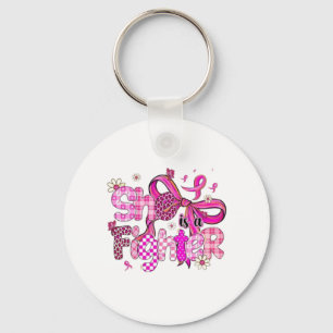 💪🎀 She is a Fighter 💖🌸 Key Ring