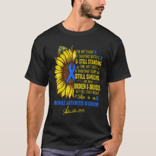 She Is A Juvenile Arthritis Warrior She Is Me T-Shirt