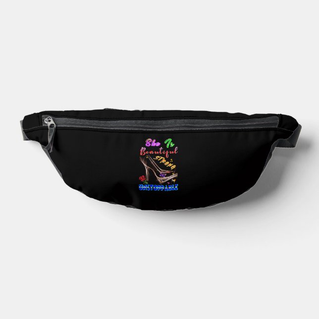 She Is Beautiful Strong Unstoppable Bum Bags (Lay Down)