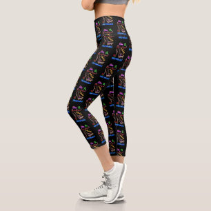 She Is Beautiful Strong Unstoppable Capri Leggings
