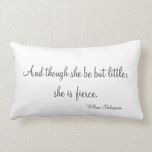 She is Fierce. Lumbar Cushion