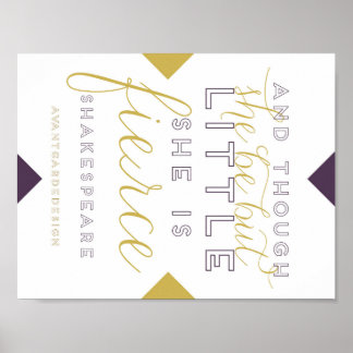 She Is Fierce - Poster