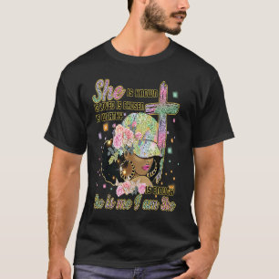 She is Known Chosen Enough God Black Girl Melanin T-Shirt