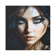 She is like a cat in the dark 1